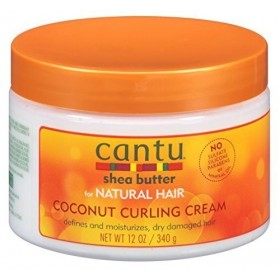 Cantu Natural Hair Coconut Curling Cream 12oz Jar by Cantu