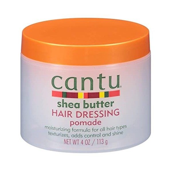 Cantu beurre karité pommades pour shabiller de cheveux 4 once POT 118ML paquet de 2 