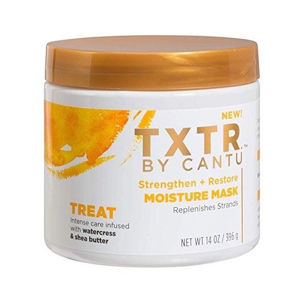 Cantu Txtr Lot de 2 masques hydratants en pot 394 ml