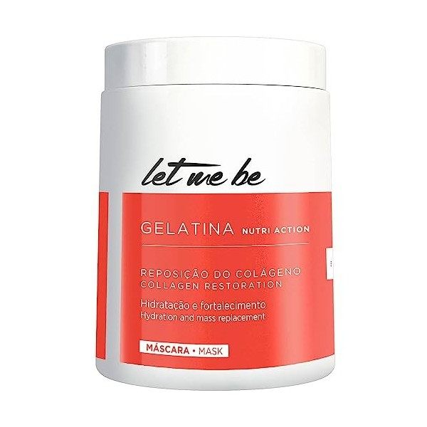 Lissage Bresilien Let Me Be GELATINA Hidratante BIORESTORATION 1L