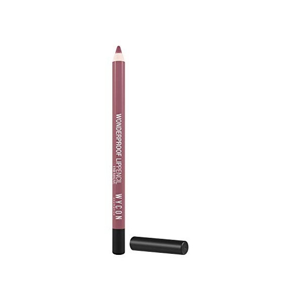 WYCON cosmetics WONDERPROOF LIP PENCIL crayon à lèvres waterproof, trait lisse et hyperpigmenté. Tenue impeccable pour une co