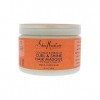 Shea Moisture Coconut and Hibiscus Curl and Shine Hair Masque for Unisex 12 oz Masque