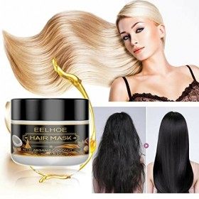 SJDT 2Pcs Keratin Hair Mask, Shiny Hair Instant Keratin Hair Repair Mask Nourishes The Scalp
