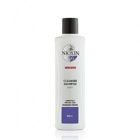 Nioxin System 6 - Shampoing chute avancée des cheveux pour plus de volume - Cheveux sensibilisés et très fins 300ml