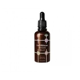 Shandrani- Curl Hibiscus- Shampoing 250 ml - Après Shampoing 250 ml - Masque 250 ml - Sérum 50 ml + 1 Chouchou Offert Couleur