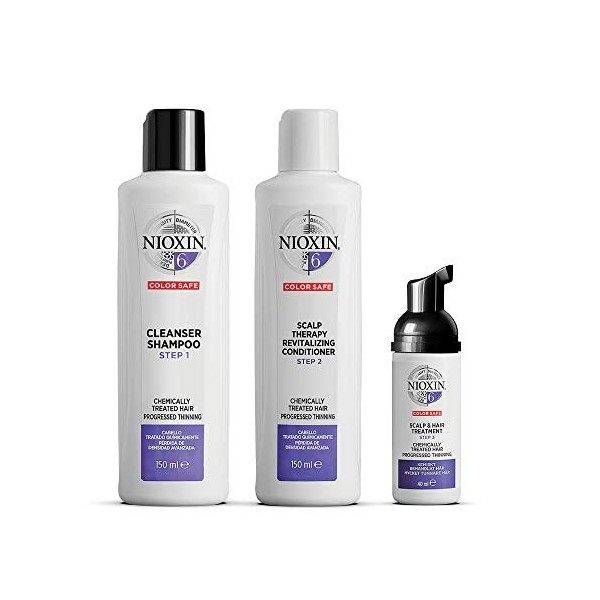 NIOXIN 3-part System Kit 6 pour cheveux très fins et traités chimiquement