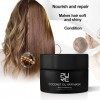 Générique Hair -Soft Scalp Treatment Repairs Coconut-Oil Good Damage Hair & Hair Care Black, One Size 