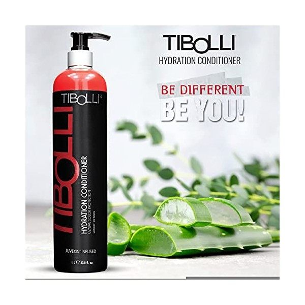 Tibolli Hydrating Moisturizing Hair Conditioner 33.8 fl oz Infused For Frizzy Dehydrated Dry Damage Color Treated Curly Thinn