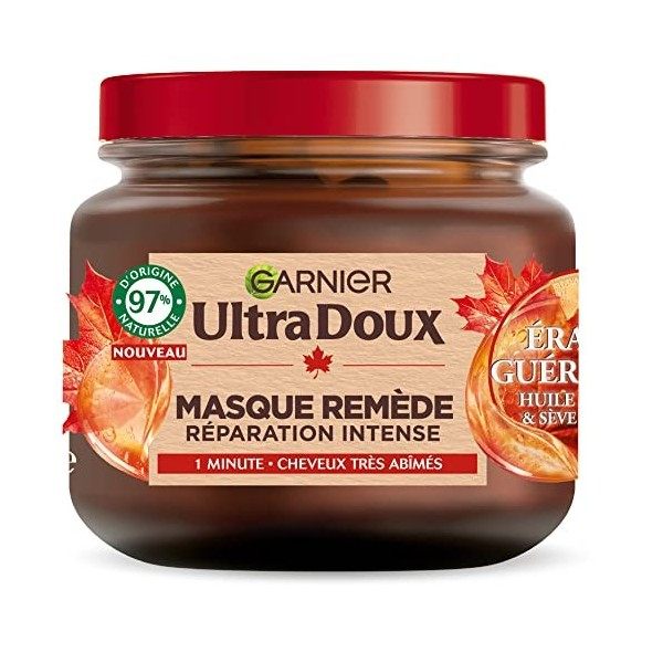 Garnier Ultra Doux Masque Remède Revitalisant Erable Guérisseur 340 ml