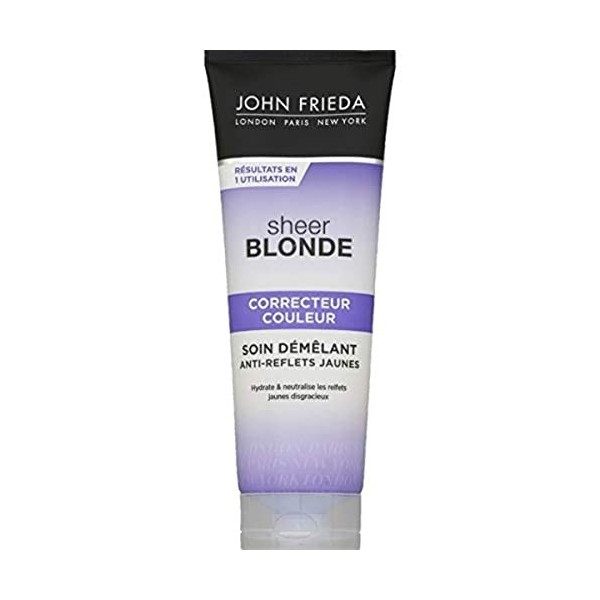 John Frieda Soin démêlant correcteur de couleur Sheer Blonde - Le tube de 250 ml