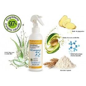 Masque Démêlant en Spray Sans Rinçage- à lAcide Hyaluronique - 0% silicone - 97% dingrédients dOrigine Naturelle - 200ml
