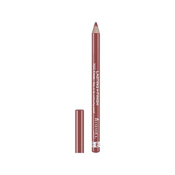 RIMMEL - 1000 Kisses Stay On Lip Liner 049 Nude - 0.04 oz 1.2 g 