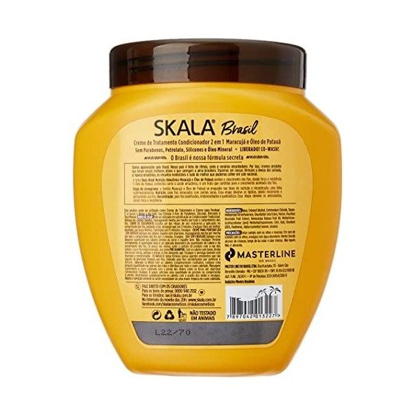 Skala Brasil Maracuja Creme de Tratamento, Conditionneur 1000 ml