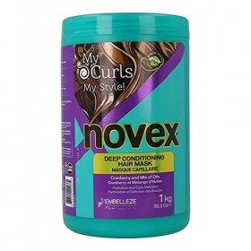 Novex&nbsp;–&nbsp;Masque hydratant Novex qui définit les boucles, traitement profond, 1 kg