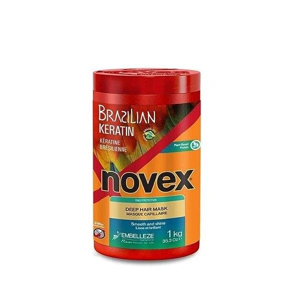 Kératine brésilienne pour soin très profond des cheveux - 1 kg - Par Novex