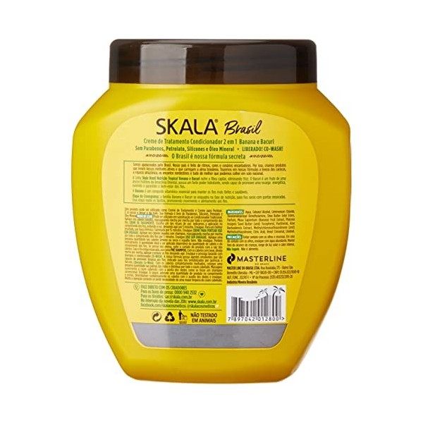 SKALA - Masque Bomba de vitaminas Banana - 1kg