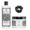 Rosebaie Coffret Caviar & Keratine Shampoing 500 ml + Masque 500 ml + 1 Chouchou De Couleur Aléatoire Offert