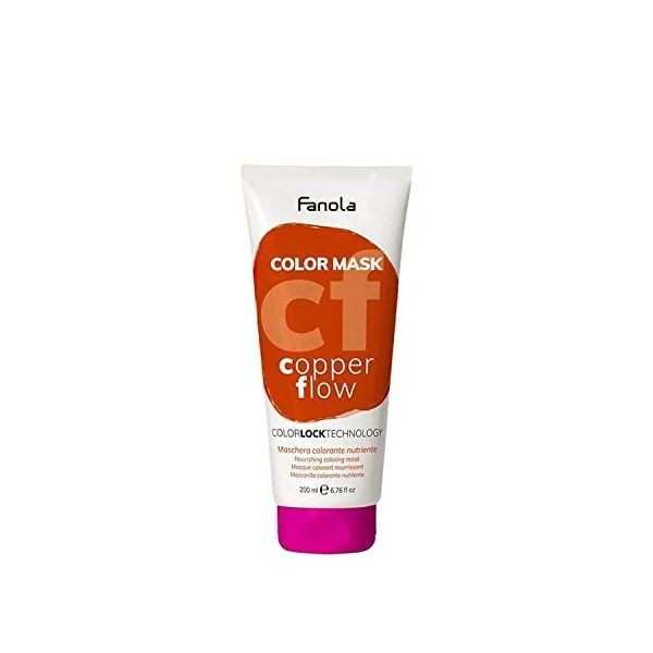 Fanola Color Mask Copper Flow 200ml - coloration semi-permanente