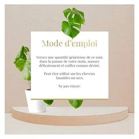 Arganicare Hydratant Après-Shampooing Hydratant Macadamia pour Cheveux Frisés aux Huiles Biologiques Certifiées Biologique d