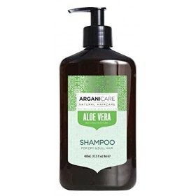 ARGANICARE - Gamme ALOE VERA - 5 Produits Purifiant +1 Chouchou De Couleur Aléatoire Offert