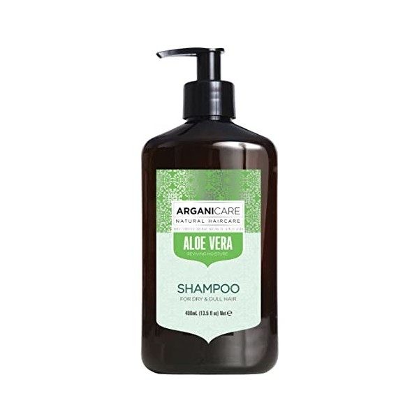 ARGANICARE - Gamme ALOE VERA - 5 Produits Purifiant +1 Chouchou De Couleur Aléatoire Offert