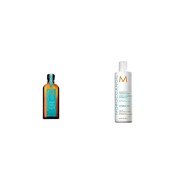 Moroccanoil Soin Original, 100 ml & Hydratant Conditionneur pour Tout Cheveux Types 250ml