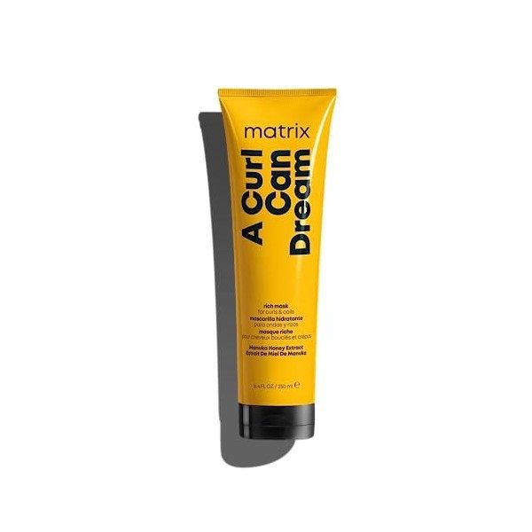 Matrix, Masque Nourrissant pour Cheveux Bouclés, Frisés et Crépus, Extrait de Miel de Manuka, Total Results, A Curl Can Dream