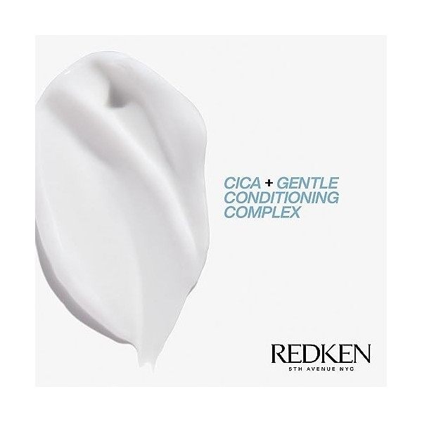 Redken, Crème Cicatrisante pour Cheveux Décolorés, À la Centella Asiatica, Sans Rinçage, Extreme Bleach Recovery, 150 ml