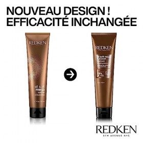 Redken, Soin Hydratant & Nourrissant pour Cheveux Secs & Abîmés, Aloe Vera, Figue de Barbarie & Sacha Inchi, All Soft Mega Hy