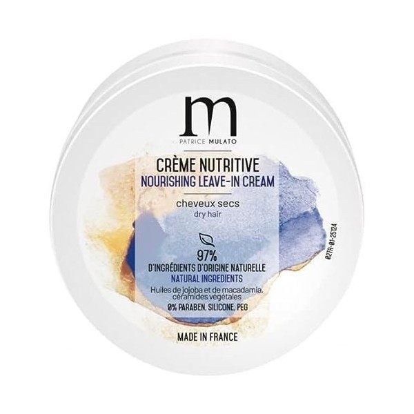 Mulato - crème nutritive sans rinçage cheveux sec 50ml