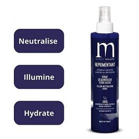 MULATO - Repigmentant cheveux - spray déjaunissant terre bleue - Cheveux colorés, naturels, décolorés - Contenance : 200 ml