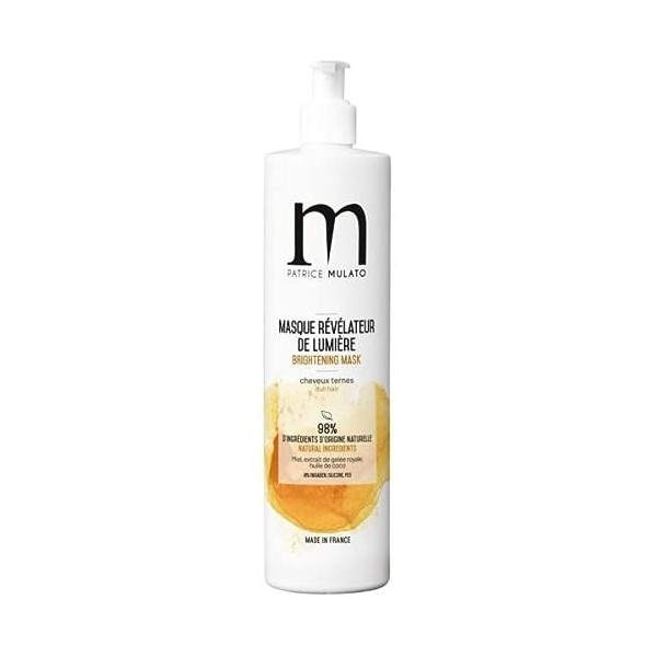 Mulato - Masque révélateur de lumière cheveux ternes 500ml