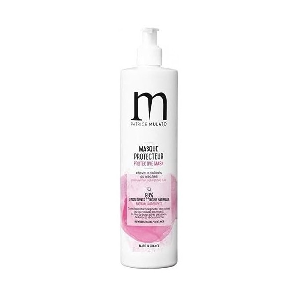 Mulato - Masque protecteur cheveux colorés 500ml