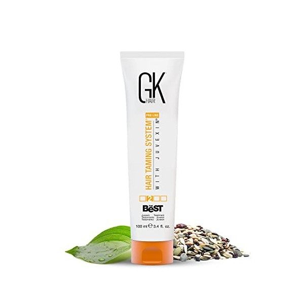 GK HAIR Global Keratin The Best Traitement capillaire lissant à la kératine - Lissage professionnel complexe brésilien pour d