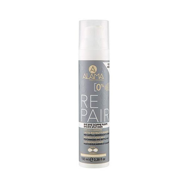 Alama Professional Repair Bye Bye Double pointes lait restructurant pour cheveux abîmés et abîmés 100 ml