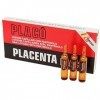 Placenta Placo pour la perte de cheveux pour un traitement intensif 24 fioles de 10,4 ml chacune 