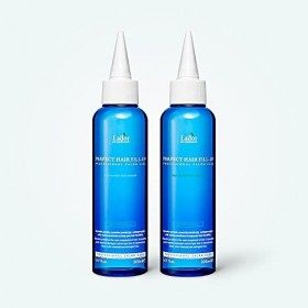 LADOR Perfect Hair Fill-Up Filler Duo 100 + 100 ml Hair Treatment Hydrate les Cheveux Donne un Éclat Sain Retour Normalise p