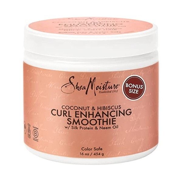 SheaMoisture Coconut & Hibiscus Curl Enhancing Smoothie, 16 Ounce by Shea Moisture