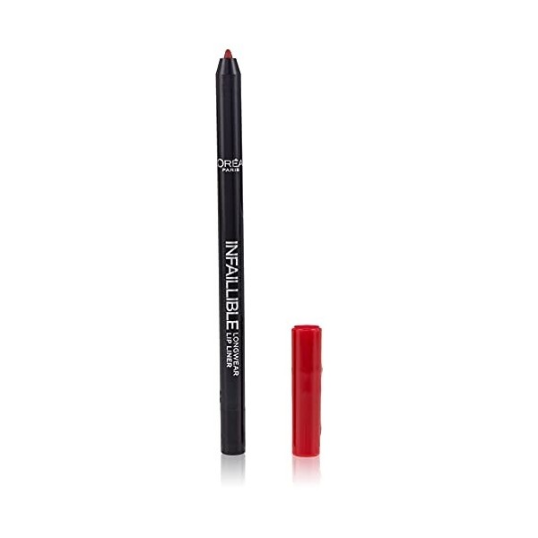 LOréal Paris Make Up Designer Infaillible Lip Liner Crayon Contour des Lèvres 107 Violet/Prune