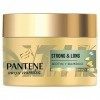 Pantene Masque capillaire à la kératine forte et longue avec bambou et biotine, 160 ml