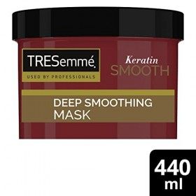 TRESemme Keratin Smooth Traitement capillaire rinçage à la kératine hydrolysée Masque lissant en profondeur pour cheveux doux