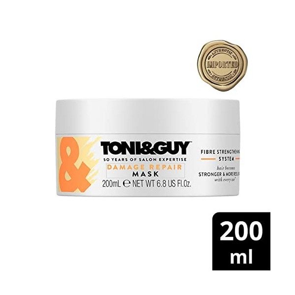 Toni&Guy Masque réparation soin intense - La boîte de 200 ml