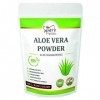 Spierb Aloe Vera Poudre- 250gm - Poudre 100% naturelle pour la croissance des cheveux - Hydratant naturel pour la peau - Aloe