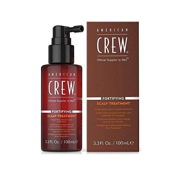 AMERICAN CREW Fortifying, Traitement fortifiant sans rinçage pour le cuir chevelu, 100 ml