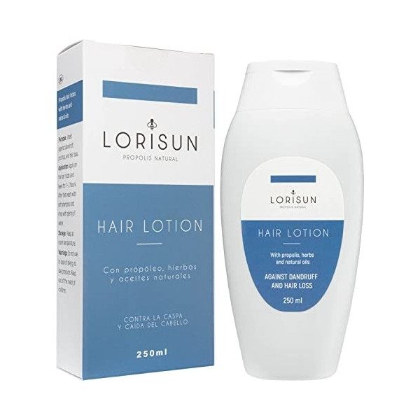 Lorisun Lotion Capillaire au Propolis | Lotion Capillaire Anti-Chute et Anti-Pelliculaire |Réduit le Cuir Chevelu iIrrité | L