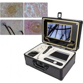 Analyseur De Follicules Pileux De Type Boîte, Détecteur De Follicules Cutanés De 9 Pouces avec Écran Daffichage LCD Et Lenti