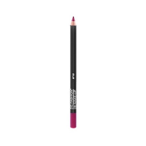 FASHION MAKE UP - Maquillage Lèvres - Crayon Bois - N° 18 Fushia
