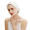 ZIMASILK Bonnet de sommeil 100% soie de mûrier pour femme, soin des cheveux, en soie naturelle pour dormir, bonnet en soie av