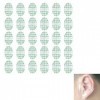 Autocollant Oreille Etanche, Protege Oreille Autocollant, Protection Étanche Oreille, Cache-Oreilles Transparents Jetables, C