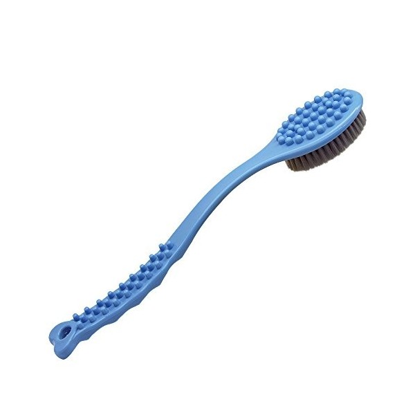 QiCheng&LYS brosse de bain à manche long - brosse de massage corporelle douce et confortable, peut nettoyer le dos dans toute